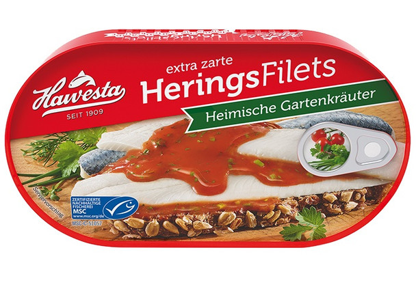 Hawesta Herring in Heimische Gardenkraeuter (Garden Herbs) - 200g